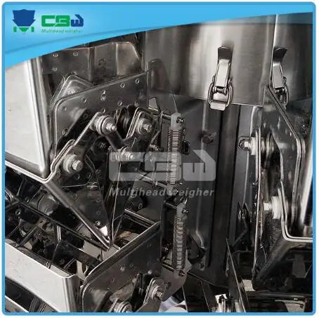 automatic hopper scale machine multihead weigher mix food bag packaging machine