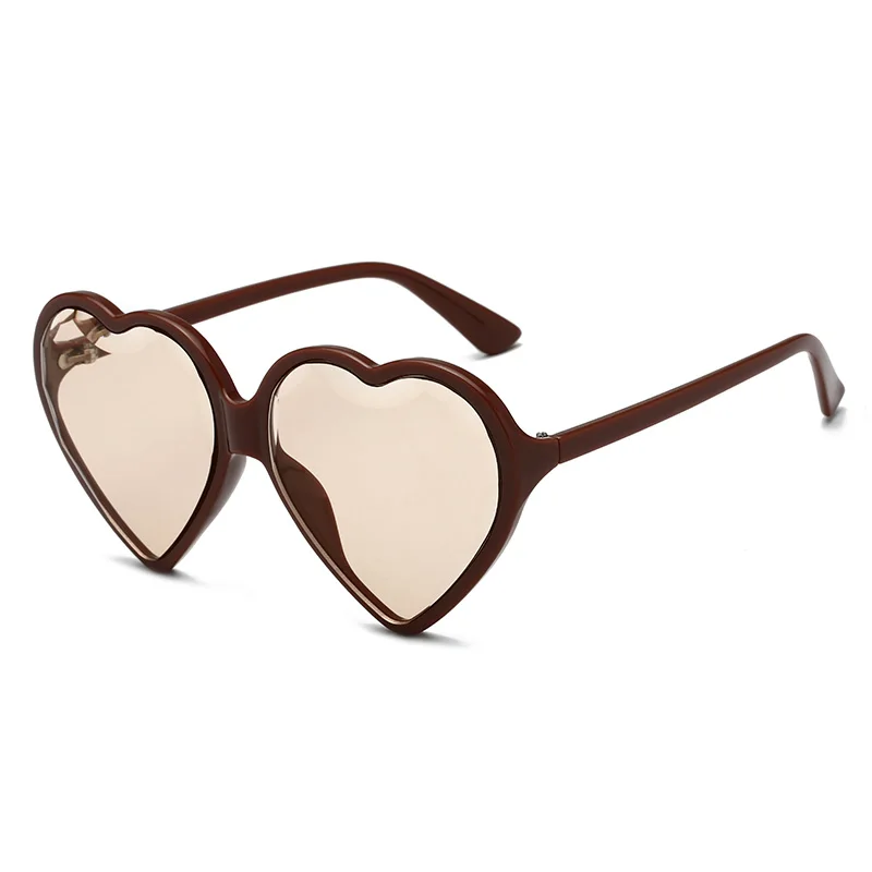 2019 fashion custom heart shaped love heart sunglasses sun glasses in bulk