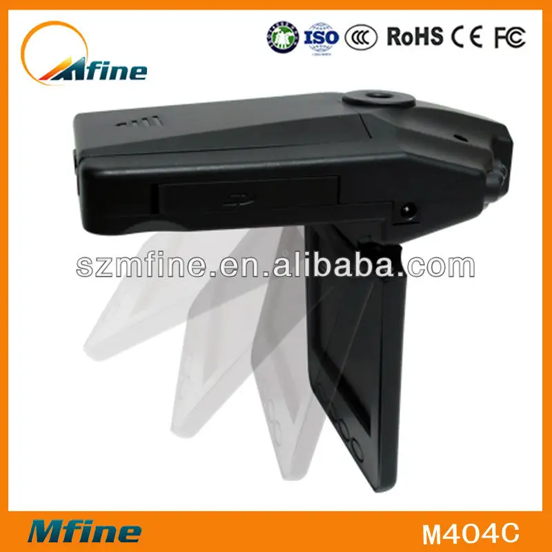 6 IR LED огни автомобиля 2.5 дюймов диск системы записи DVR камера, 2,5 дюйма VGA cheapset Автомобильный видеорегистратор