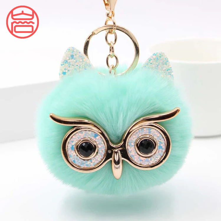 
Rabbit animal fur pompoms for real fur ball for slippers keychain hat pom pom 
