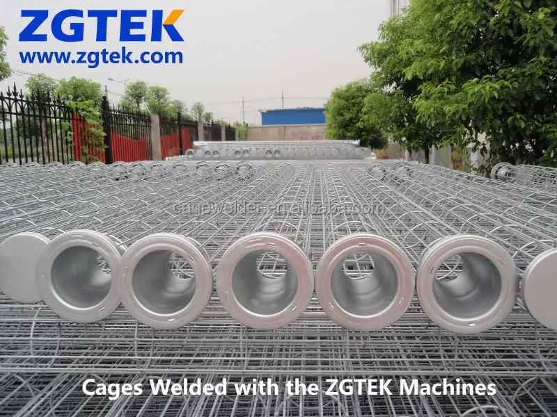 
Filter cage welding machine for bag filters 