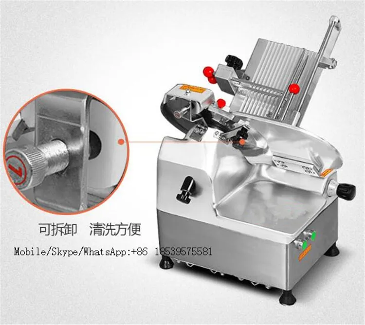 Commercial electric knife for meat cutting frozen meat slicer
