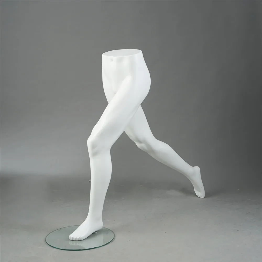 Lower Torso Male Foot Men Sock Leg Stocking Mannequin Foot For Shoe And Sock Display Stands