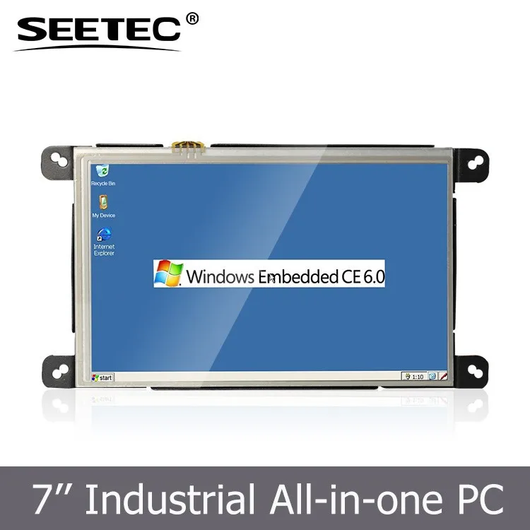 Lan порт RJ45 порт RS232 wi-fi опционально 7 дюймов сенсорный экран промышленный панельный компьютер цена