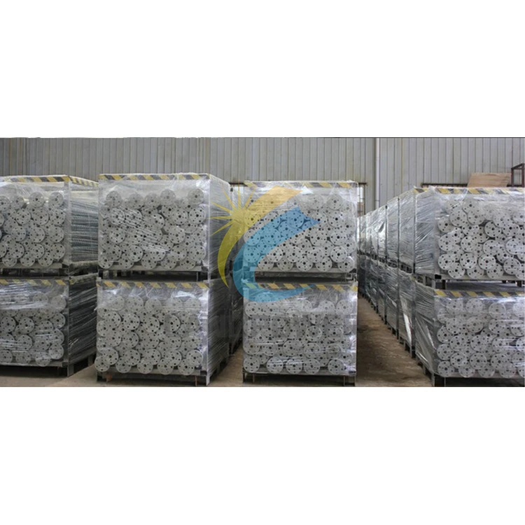 Ground Screw Solar Mounting System Galvanized Ground Screw Anchor in Pole Base