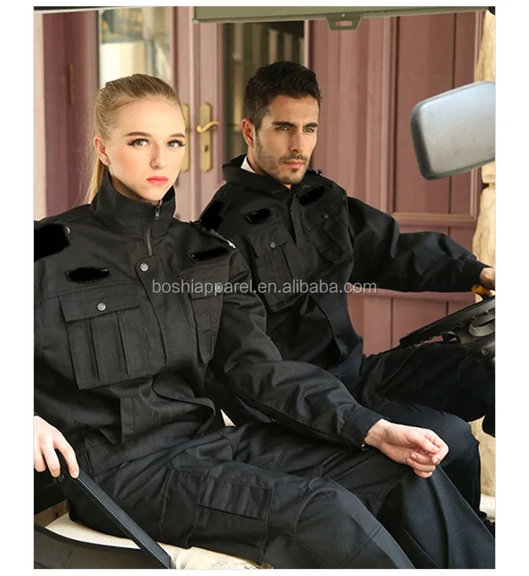 Новый дизайн, униформа безопасности для мужчин и женщин, униформа охранника