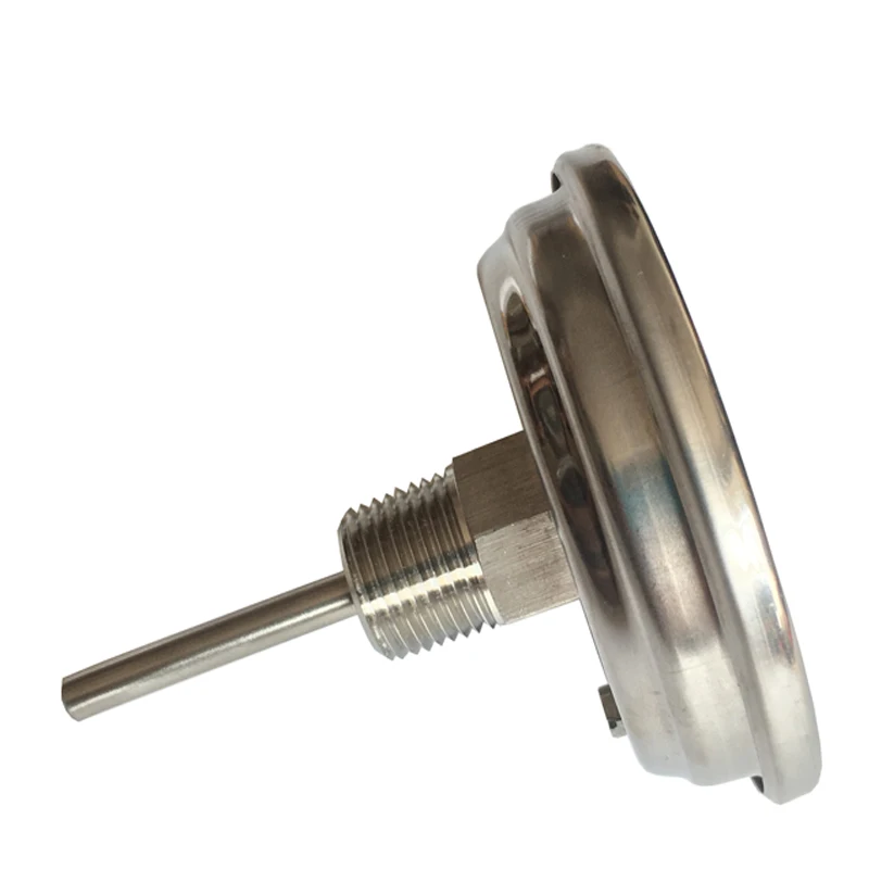 SS304 boiler/power station bimetal thermometer