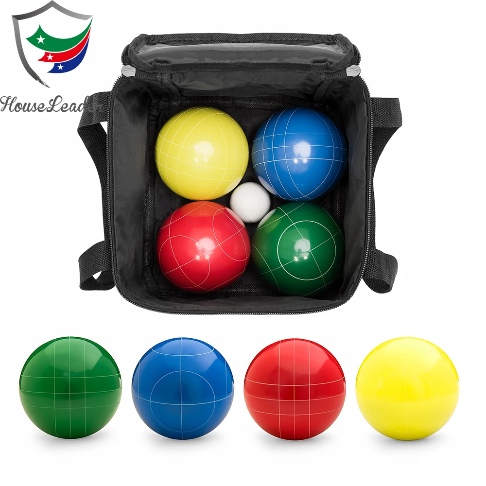 
Premium Backyard Resin Bocce Ball Set for Families Complete Bocce Yard and Lawn Games 