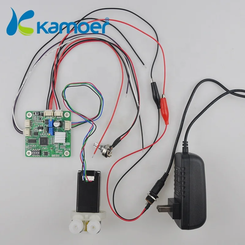 Kamoer KFS Series High Precision Stepper motor 24v Micro Chemical Peristaltic Pump