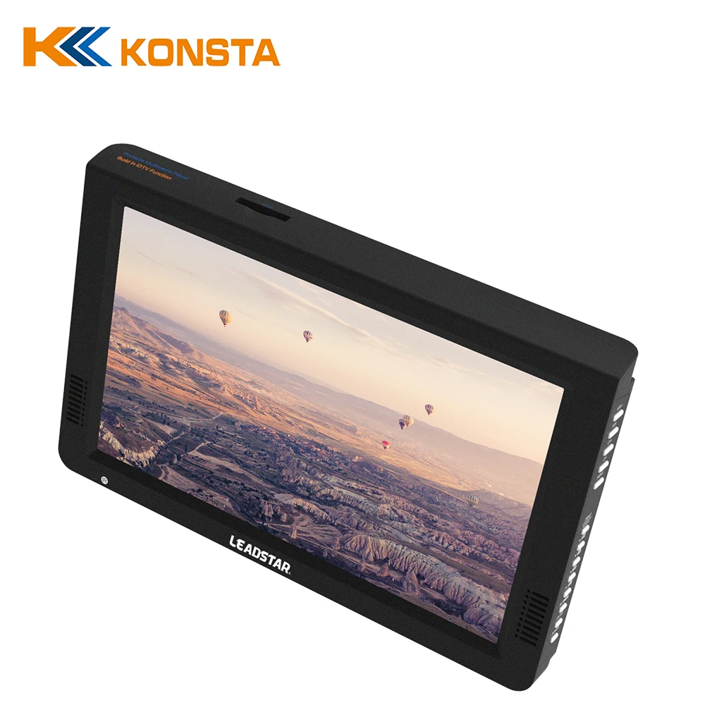 USB TF card slot 10 inch small 1080P mkv mov movie player Japan digital television isdb tv