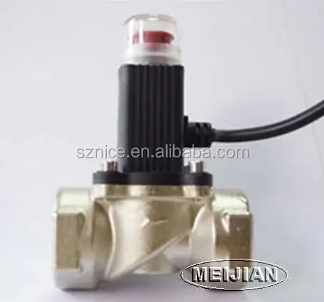 Top quality 1/2',3/4',1' inch natural gas solenoid valve for gas detector DN15/DN20/DN25