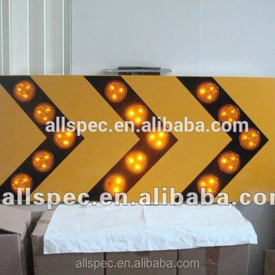 
Arabian Solar LED Arrow Directional Chevron Sign 