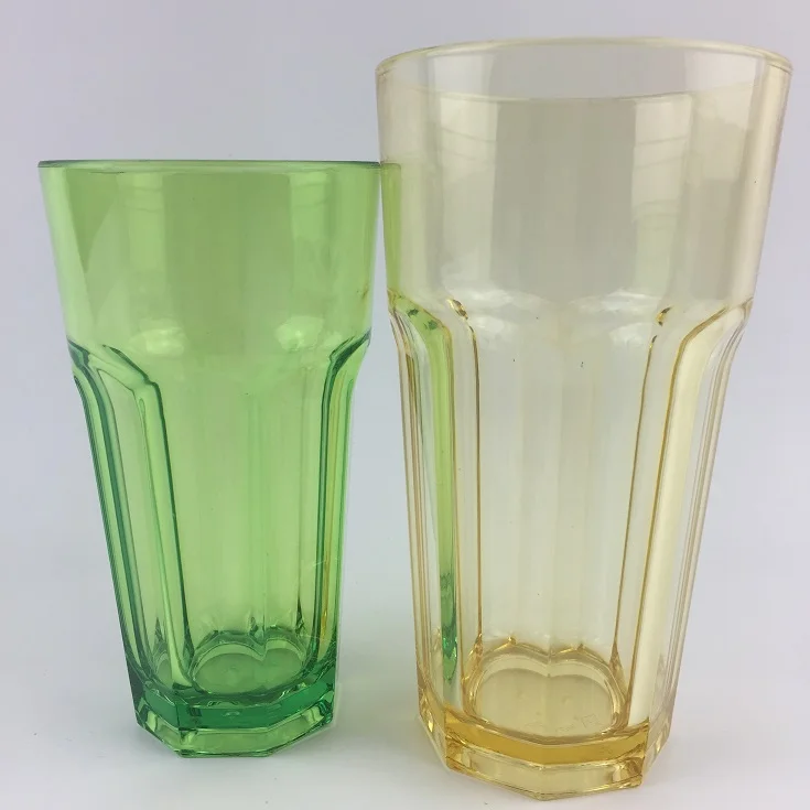 Unbreakable Plastic  Polycarbonate Tulip Pint Tumblers