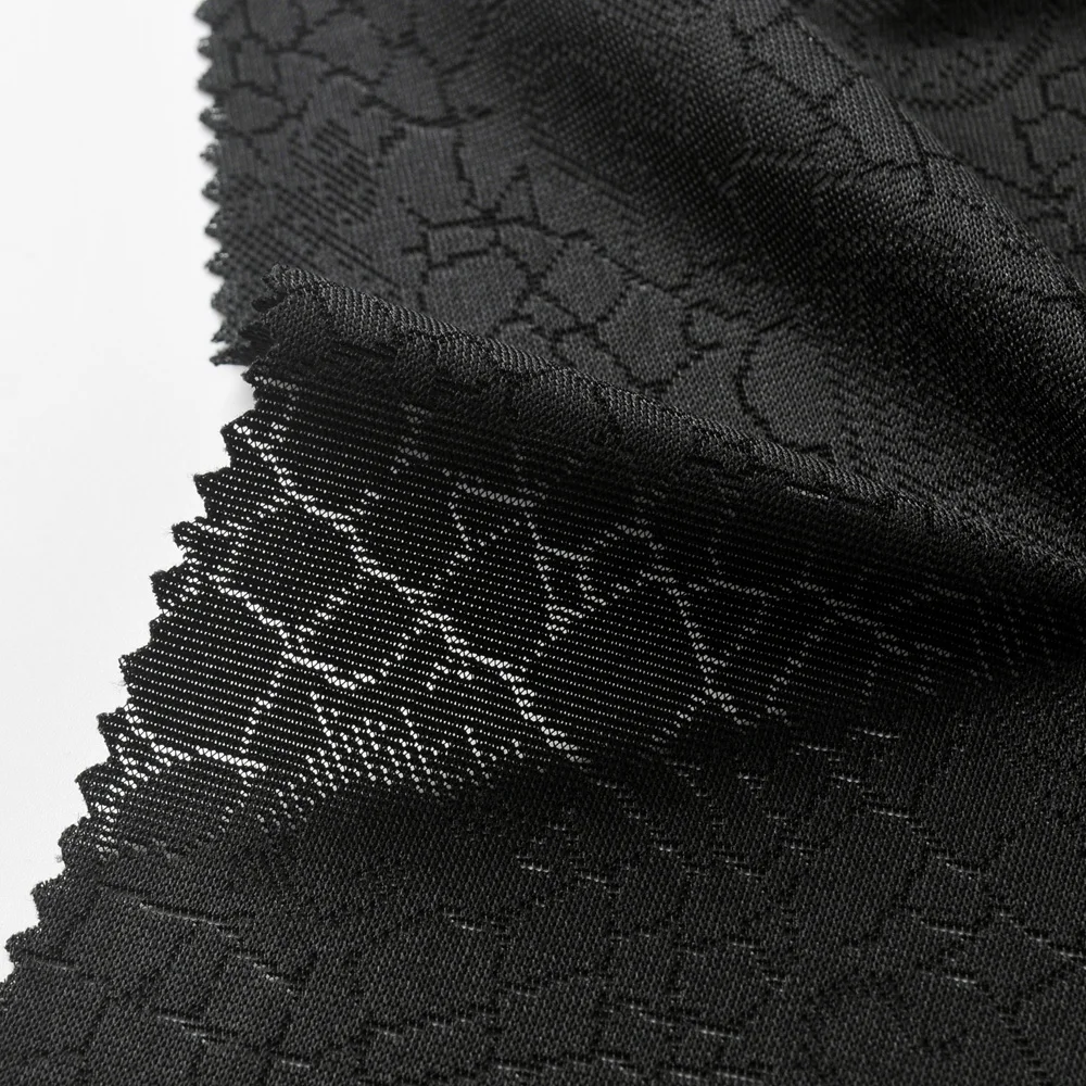 4 way stretch fabric mesh knitted 100 polyester knit mesh fabric nylon spandex lingerie underwear fabric