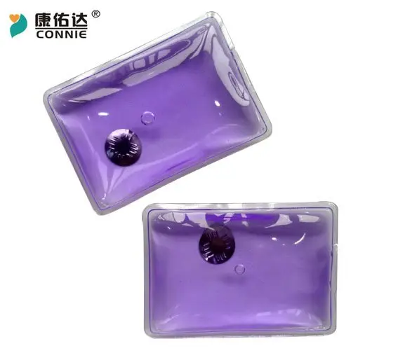 Mini Winter Gift Reusable Gel Cute Cartoon Portable Round Rectangle Self Heating Pack for Hand Warmer
