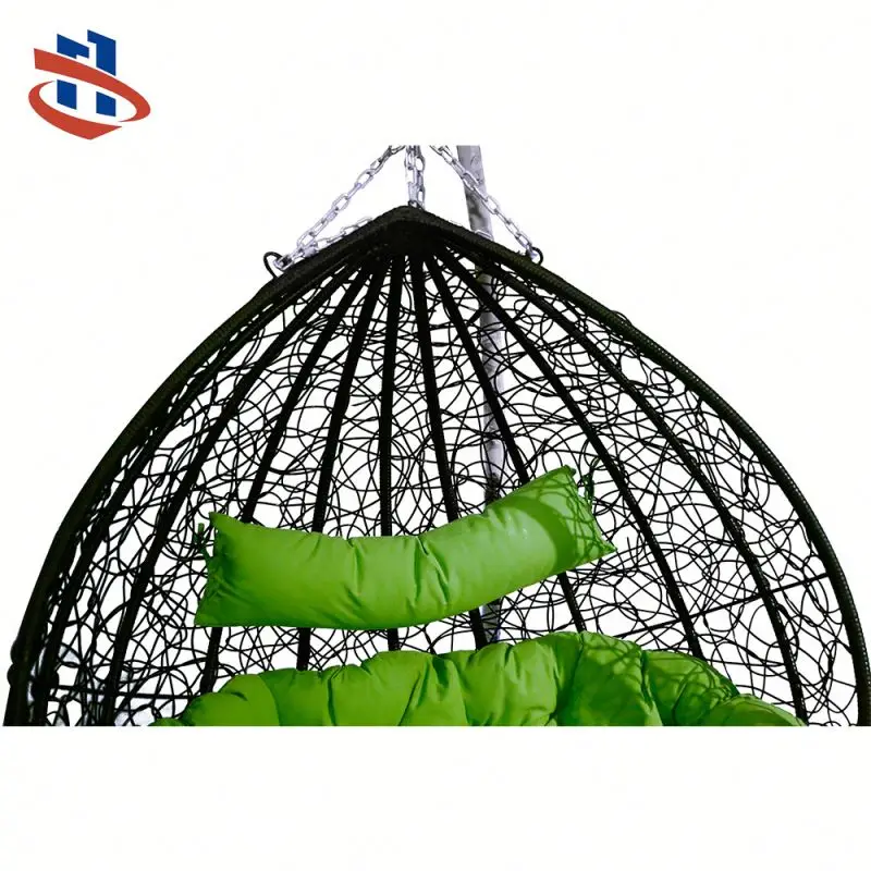 new garden egg shaped patio swings high quality indoor outdoor swing chairs modern double seat rattan garden swing chair