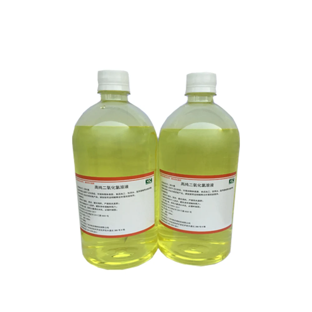 Premium CLO2 liquid chlorine dioxide solution for hospital disinfectant