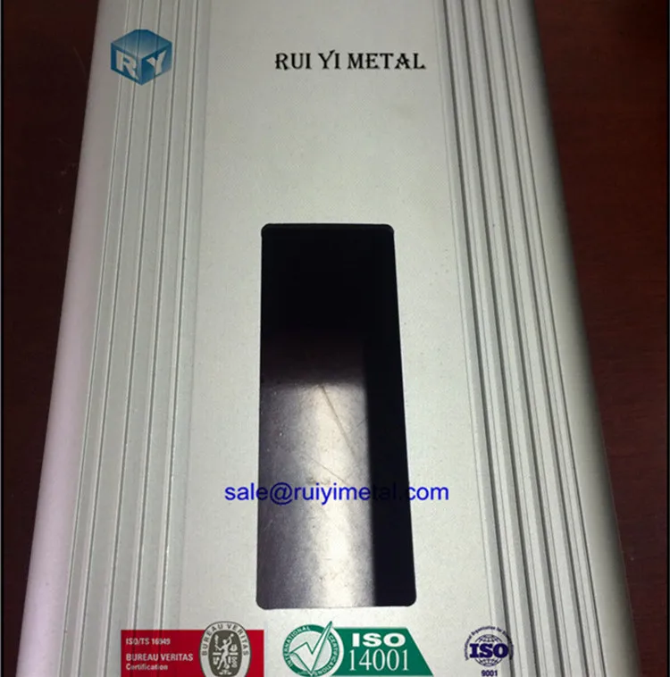 
customize cnc machining precision aluminum profile fabrication with anodized 