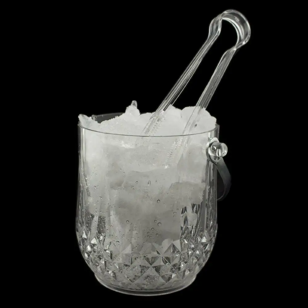 One bottle PS Ice Buckets With Tongs SW-7702A