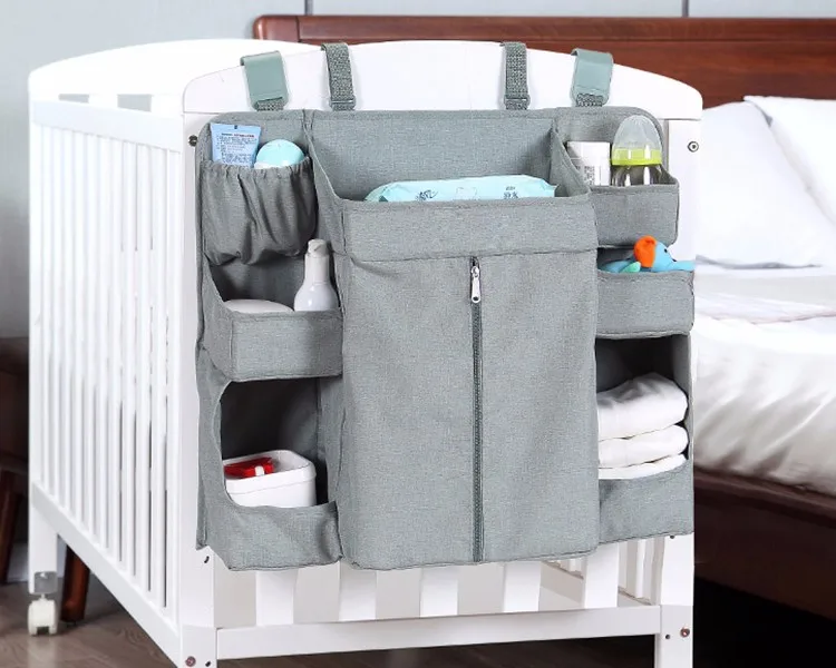 
Multifunctional Nursery Diaper Hanging Organizer diaper caddy and nursery organizer For Baby Crib Cradle Infanette 