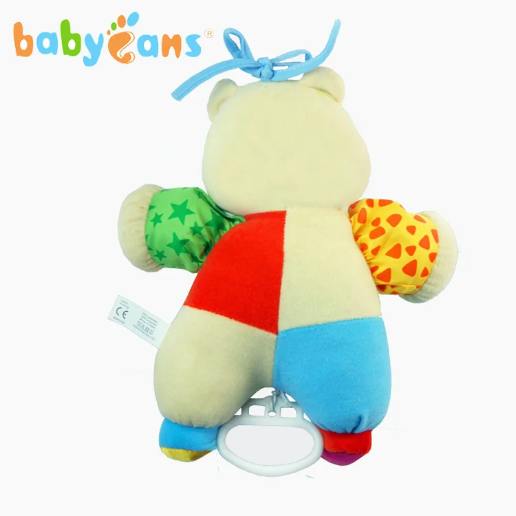 Cute Mouse Soft Stuffed Baby Toys High Quality Baby Musical Toy