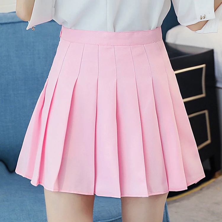 Hot Selling School Uniform Skirt Design Girls Mini Skirt Pleated Skirt