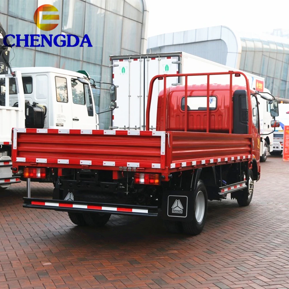 3.5Ton Sinotruk Howo Light Duty 4x2 Cargo Truck For Madagascar