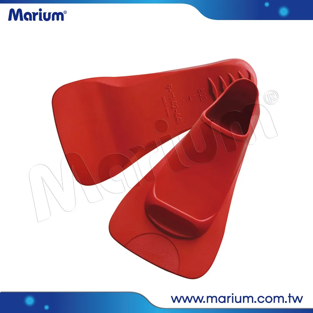 
Professional Swimming Training Short Blade Natural Rubber Swim Fins 