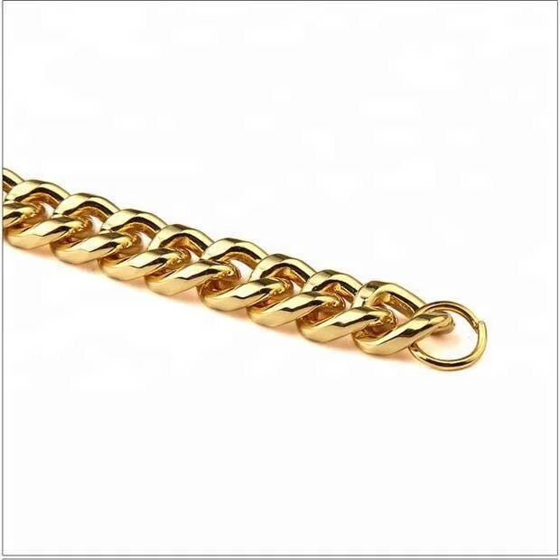New gold chain design for men necklace big gold chain for men jewelry