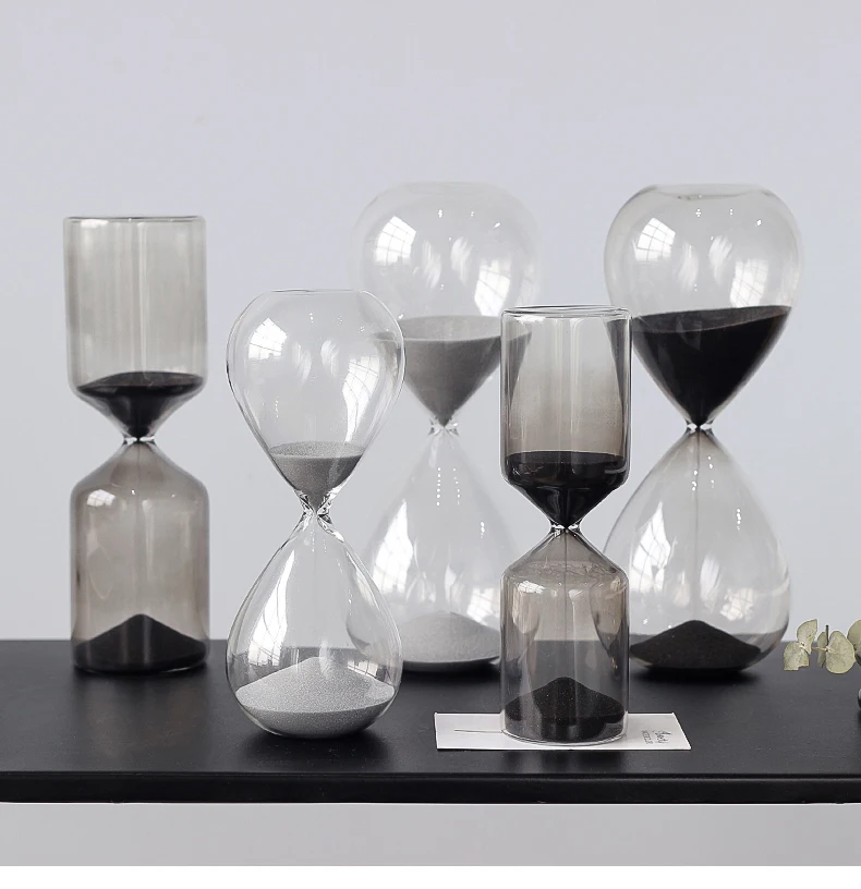 5 minutes 30 minutes creative Glass Hourglass Timer