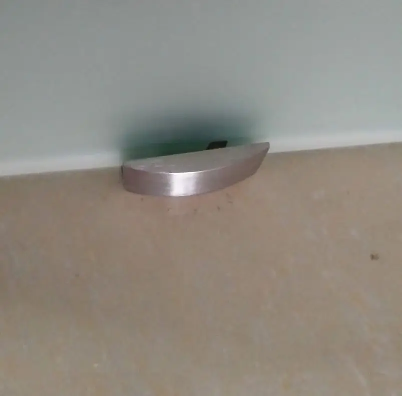 Bathroom Entry Doors (KT9003) Aluminum Frame Glass Stainless Steel SLIDING DOORS Tempered Glass Contemporary Interior Doors KMRY