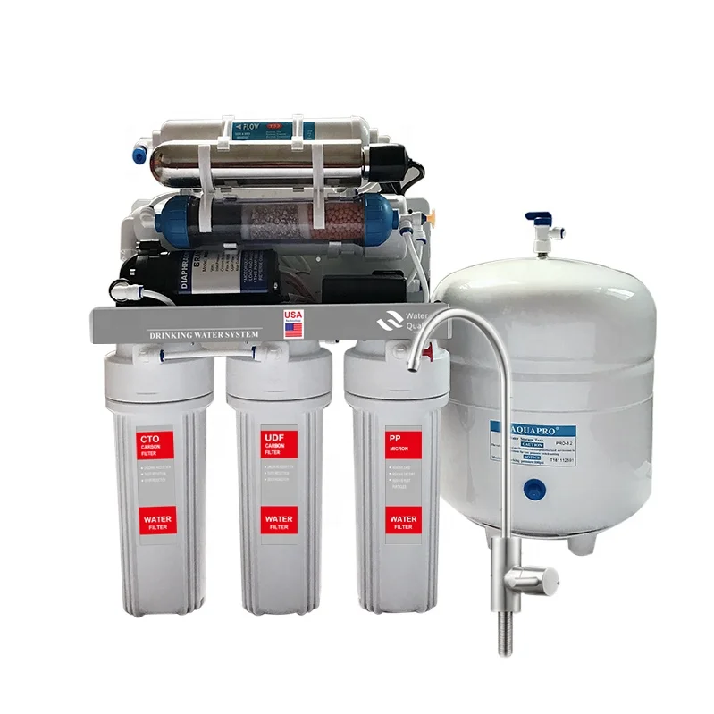 
7 этапов для использования на кухне щелочной УФ-фильтр для воды обратного осмоса системы BN21 