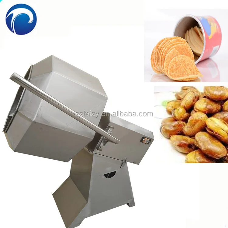 Automatic Small Potato Chips Processing Seasoning Machine For Sale Price