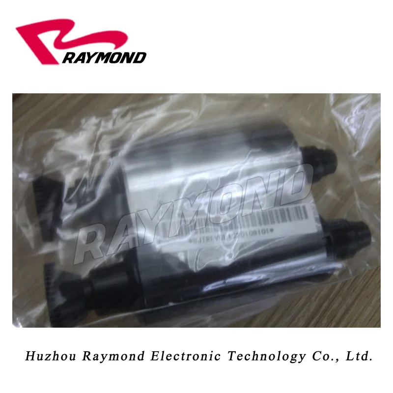 Оригинальный принтер Evolis Pebble 4 Dualys 3 Quantum Securion PVC ID Card Printer R2011 Черная монохромная лента-1000 изображения