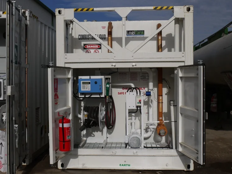 Doubel walled fuel tank container, Internation standard Mobile fuel filling station
