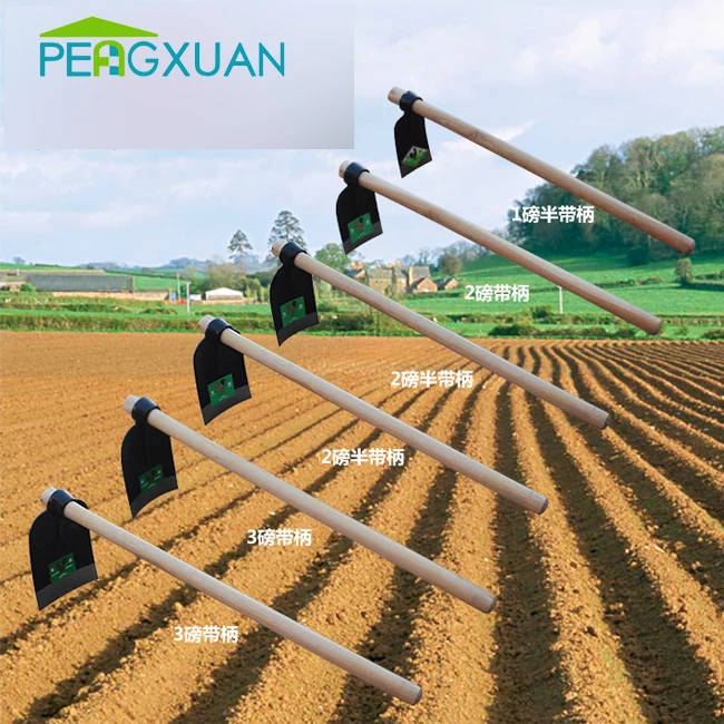 Оптовая продажа, современные металлические мотыги с деревянной ручкой в итальянском стиле