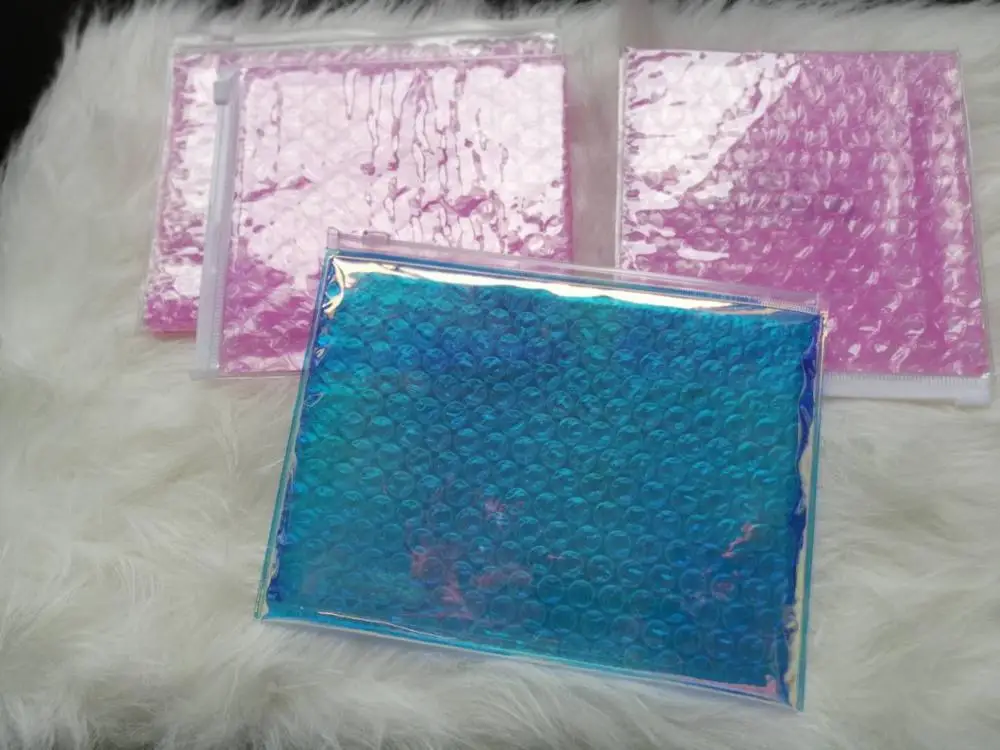 
Inflatable plastic air cushion bag filling packaging with ziplock 