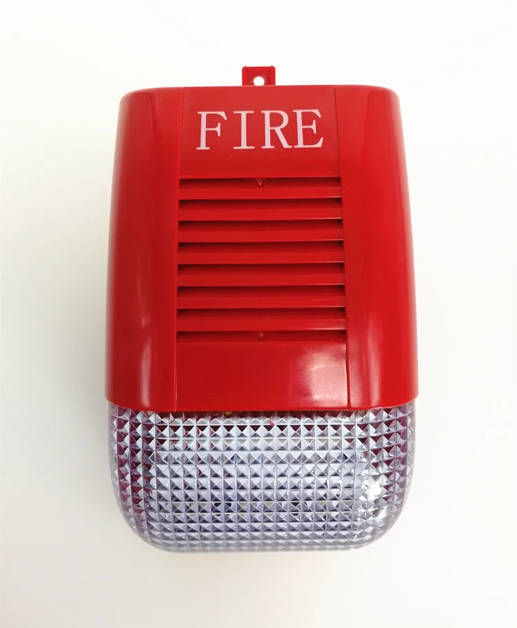 Wired Electronic Siren and Light for Fire Alarm System