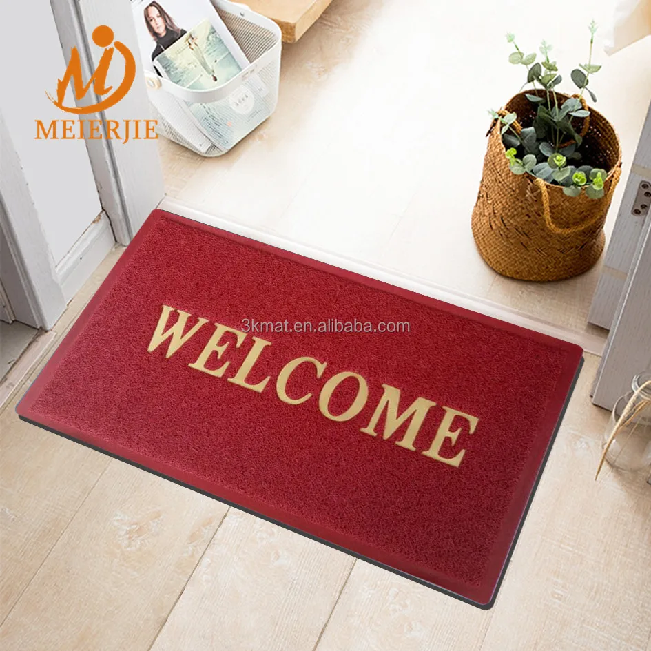 Noodle Coil Spaghetti non slip pvc door mat