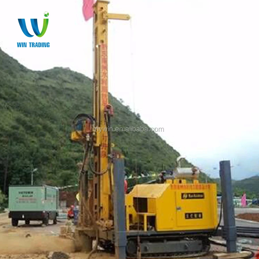 
Crawler Type 400m Water Well Bore Hole Drilling Rig 