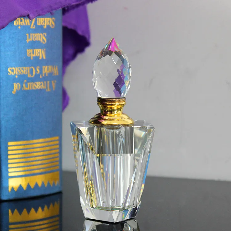 dubai crystal glass 3 ml perfume bottle