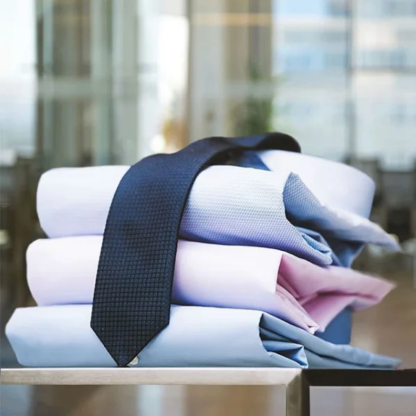 Мужская классическая рубашка из 100% хлопка с длинными рукавами