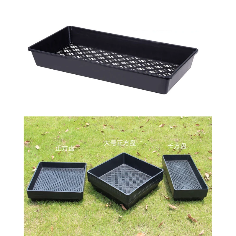 Good quality plastic seedling tray Plastic Seedling Trays Garden Large Plant Grow Tray