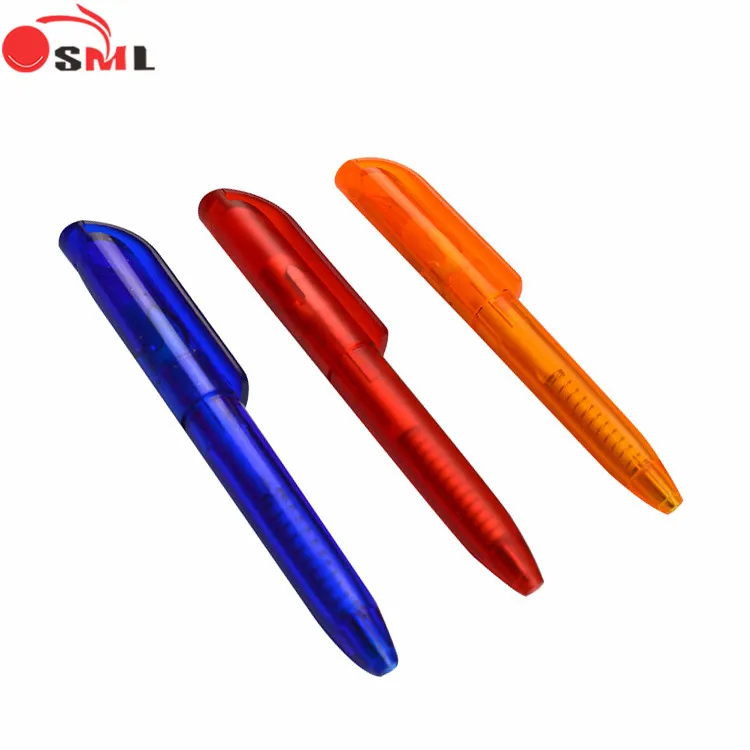 Mini small short ballpen printing promo plastic Barrel gift pen for kids cheap small pen for notebook pen