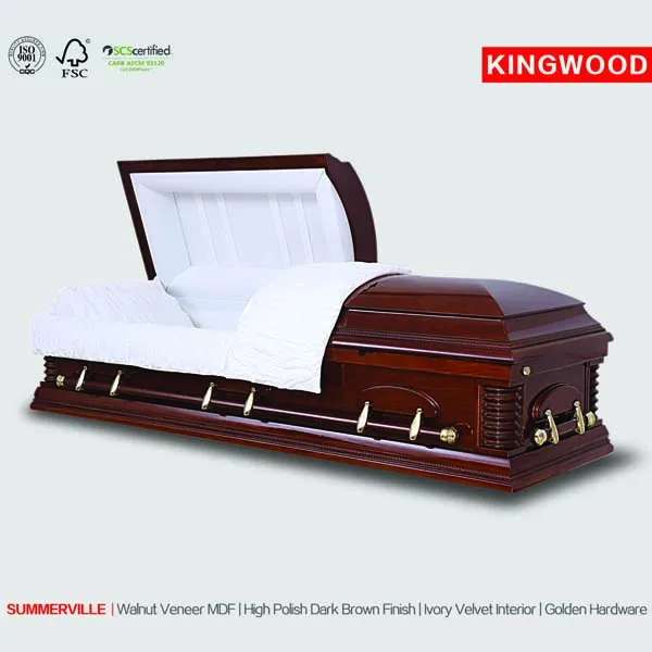 SUMMERVILLE funeral casket price china supplier coffin pillow
