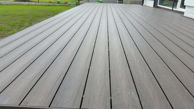 New tech 2nd generation co-extruded wpc deck flooring