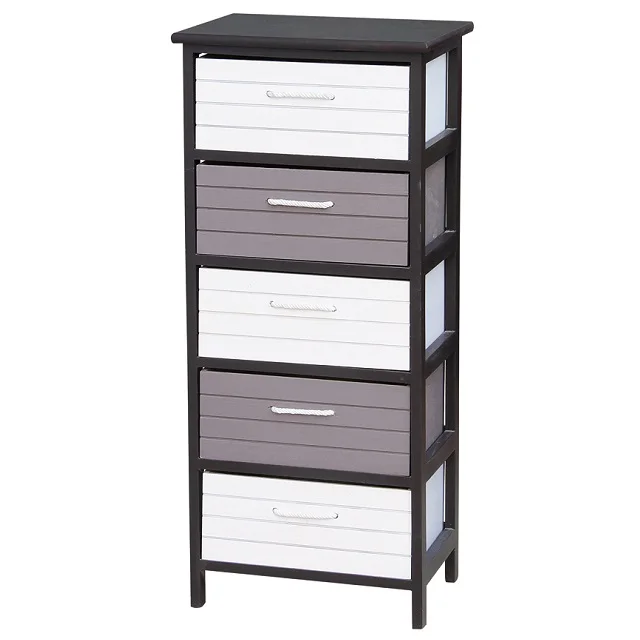 Solid Wood Retro Style Multi Drawer Cabinet Chest, Vintage Retro Furniture