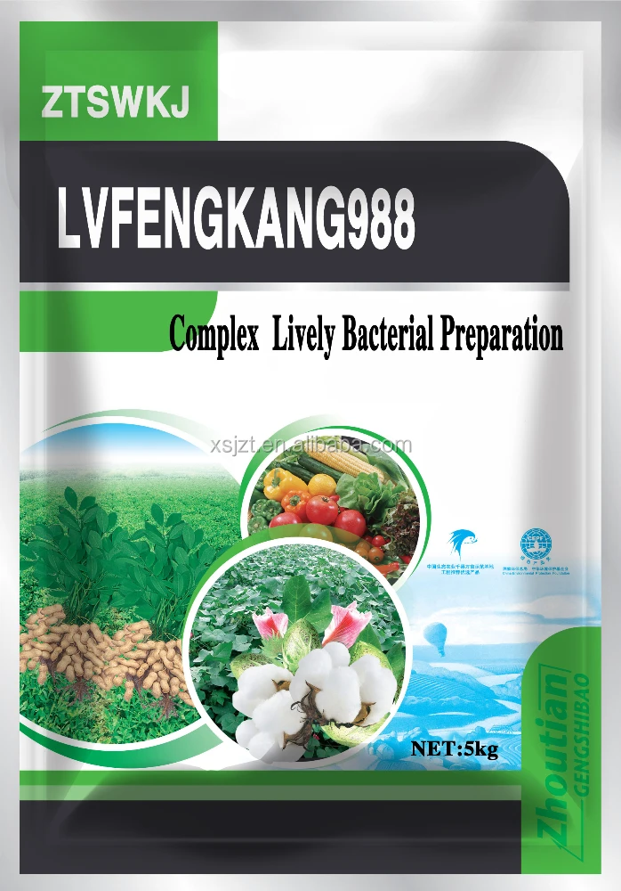 
Microbial fertilizer LVFENGKANG988 biological complex lively bacterial preparation 