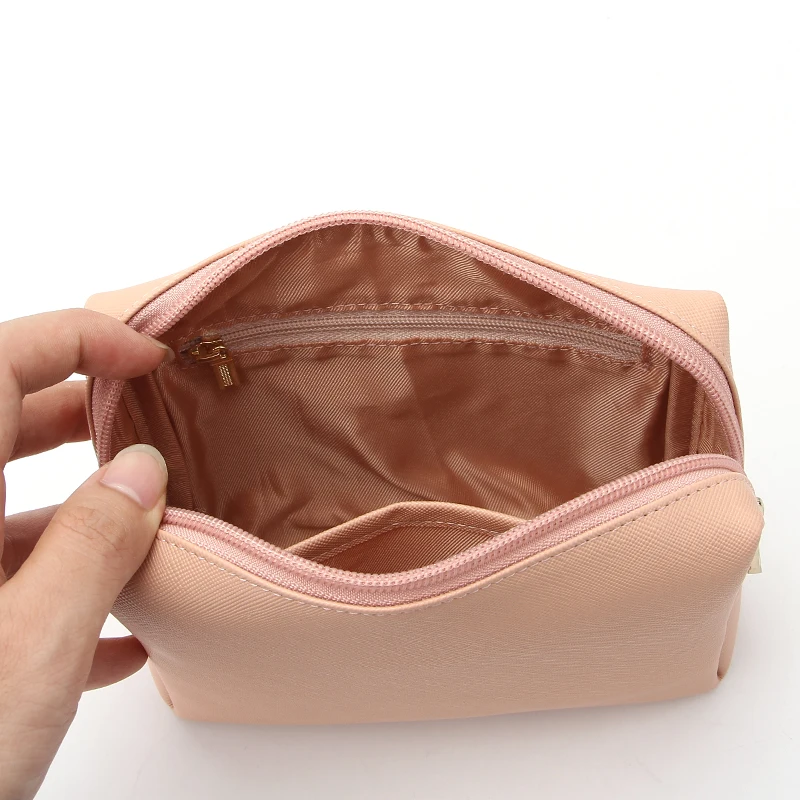 Fashion colorful wholesale custom lady makeup bag travel cosmetic bag