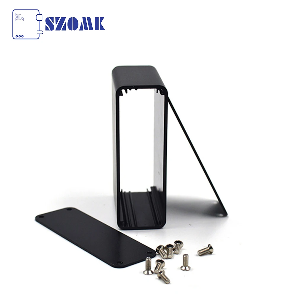 Небольшой алюминиевый корпус Экструдированный Электронный радиатор для инструмента